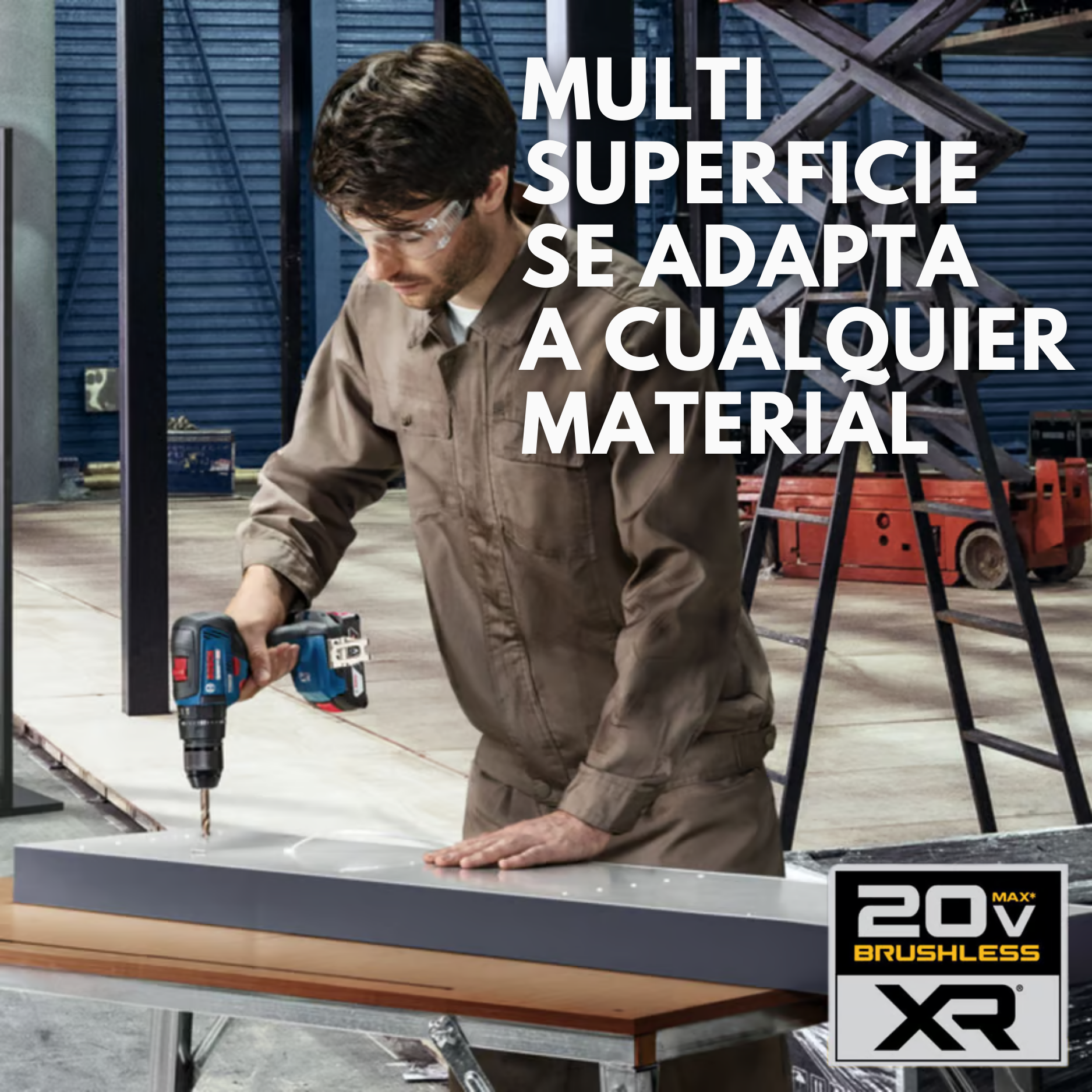 Taladro Percutor a Batería Bosch™️ con 10 Niveles