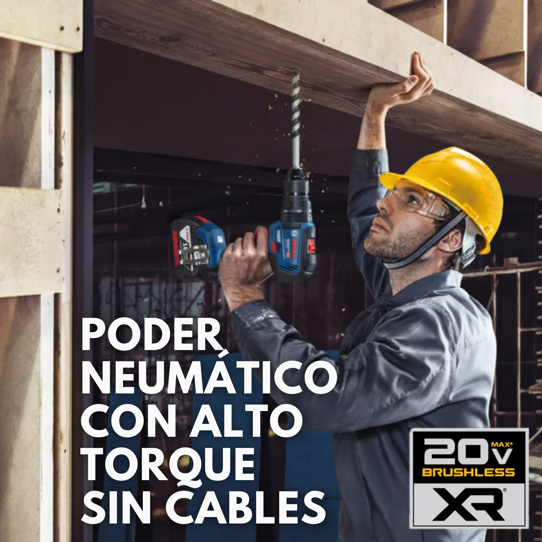 Taladro Percutor a Batería Bosch™️ con 10 Niveles