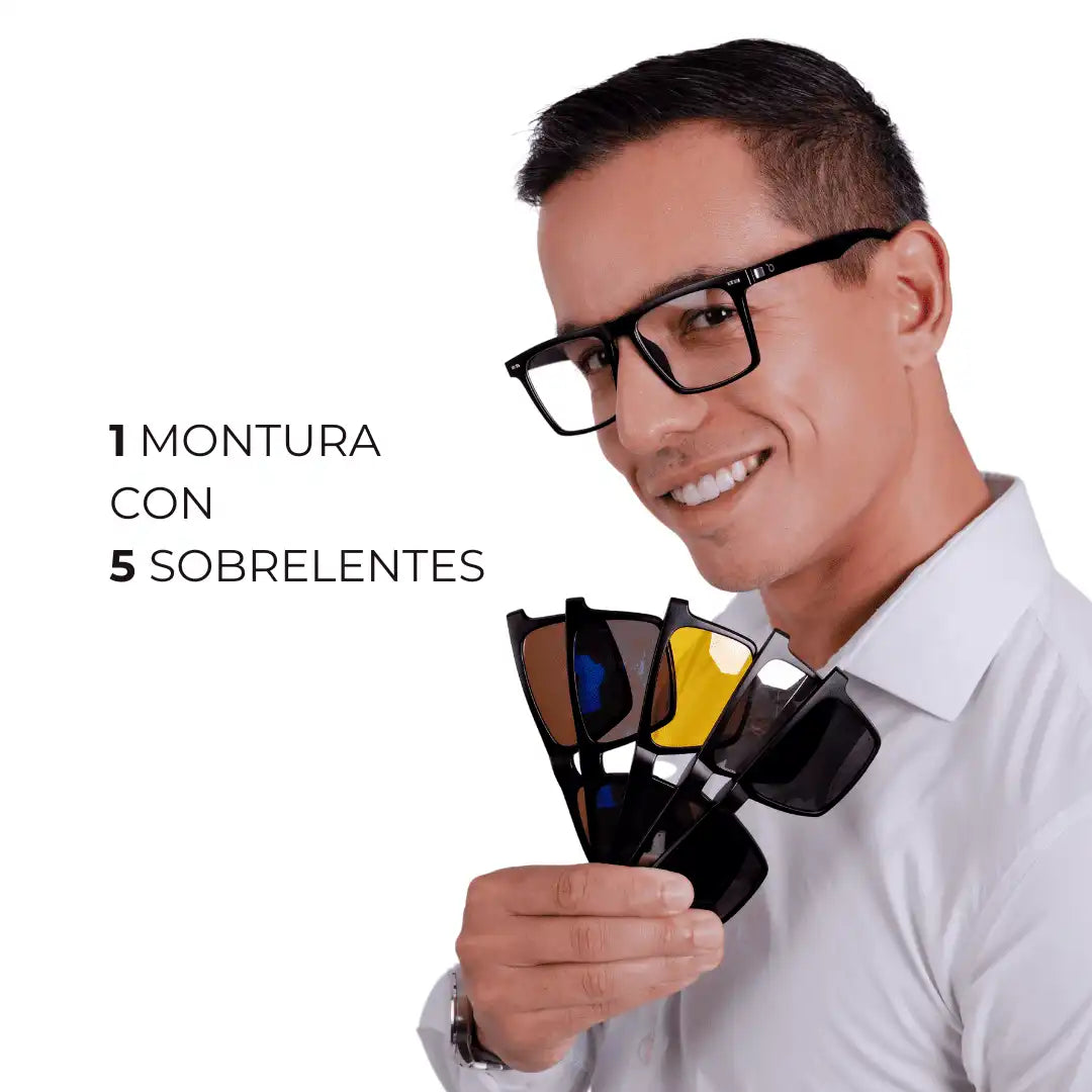 Gafas De Sol Polarizadas 6 En 1