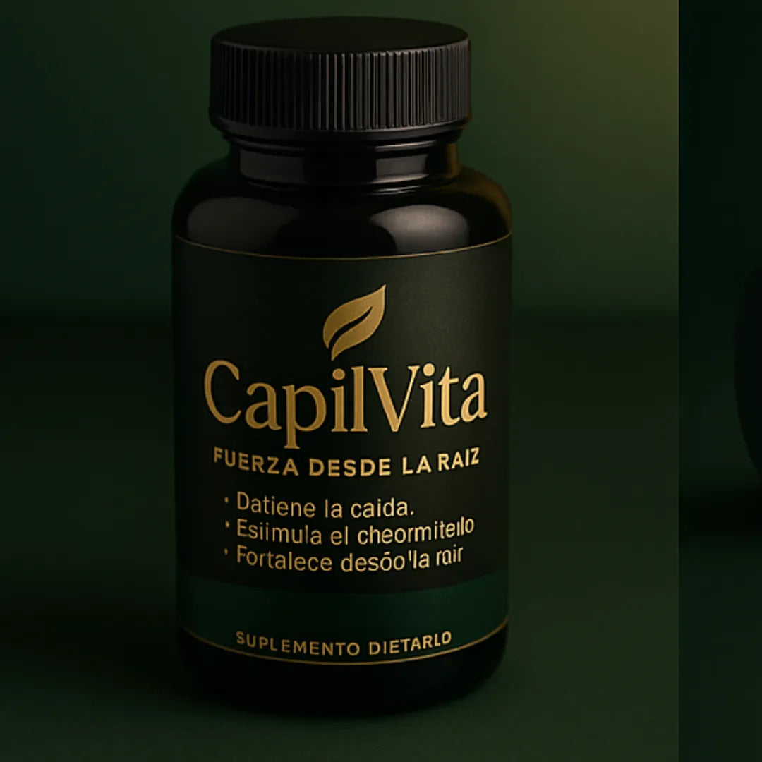 CapilVita – Suplemento Anticaída Capilar Natural (30 cápsulas)